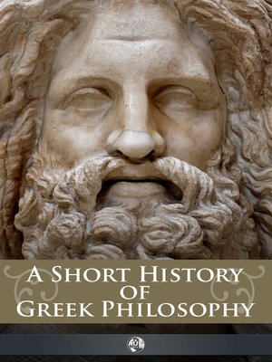 cover image of A Short History of Greek Philosophy
